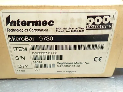 New | in-Stock INTERMEC 02300570103 Barcode Scanners Ohio US | HGR 24 #756359