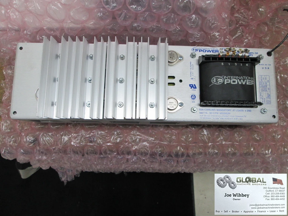 International Power IF24-12 120,230/440V Input 24/28VDC Out AC to DC Transformer