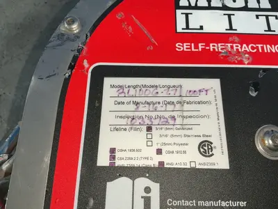 Used 2017 MIGHTYLITE RL 100GZ7/100 FT Miscellaneous MRO Ohio US | HGR 24 #1329383