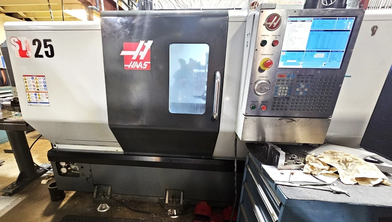 2015 HAAS ST-25 CNC UNIVERSAL TURNING CENTER TAILSTOCK