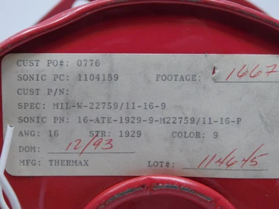 New | in-Stock THERMAX _UNKNOWN_ Cable & Wire Texas US | OCO Industrial #1727933