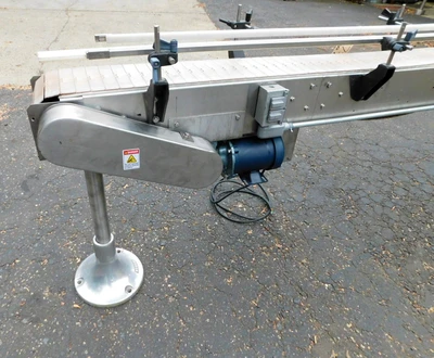 USED GARVEY CONVEYOR 7.5 X 8