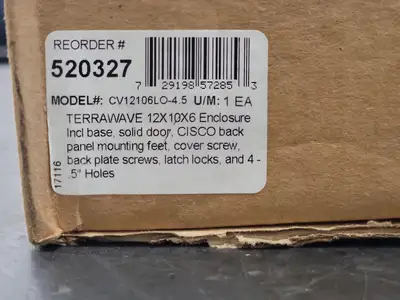 NEW VENTEV CV12106LO-4.5