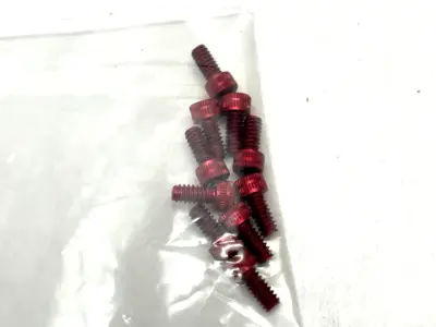RASC0812-8A4 | 4-40 x 1/4 SHCS Red Screws PKG OF 10 - New