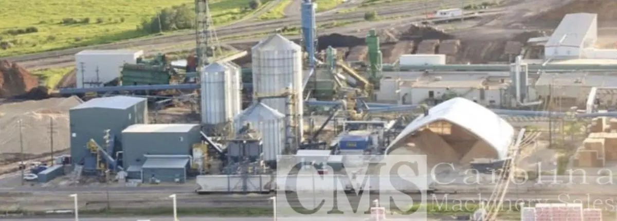 USED COMPLETE OPERATION PELLET MILL - 75,000 TONS PER YEAR