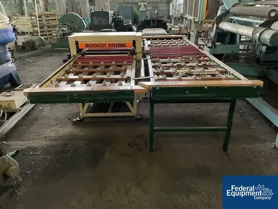USED RotoCut RotoCut Systems Pass Thru Die Cutter