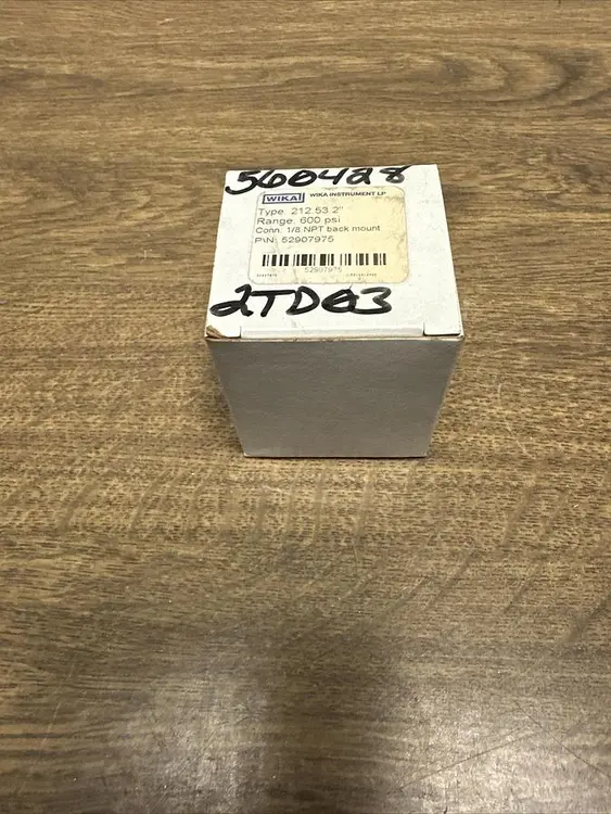 Used WIKA 212.53 Misc Electrical & Power Parts | Surplus Asset Holdings #1219134