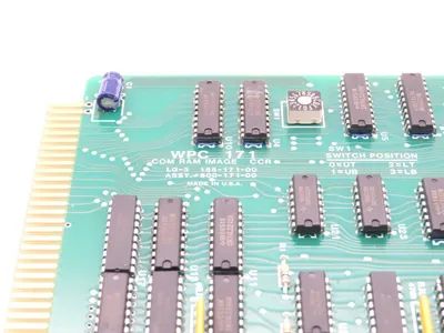 USED WEB PRINTING 800-171-00 COM RAM IMAGE BOARD 80017100