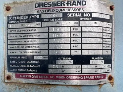 USED DRESSER RAND 7MOS-4