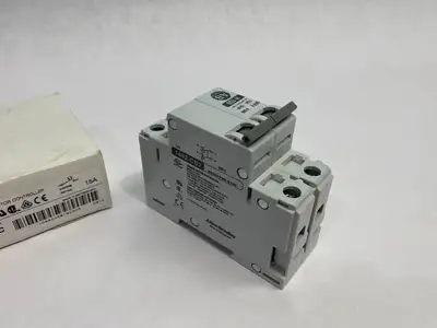 USED ALLEN-BRADLEY SER. C MANUAL MOTOR CONTROLLER CIRCUIT BREAKER 15A 2P