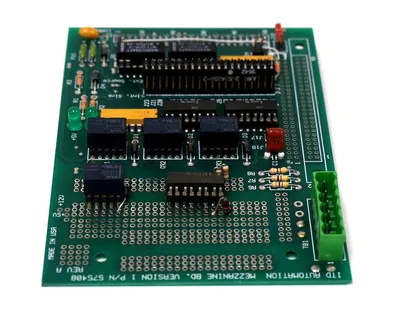 ITD AUTOMATION 575408 MEZZANINE BOARD VERSION 1, REV. A