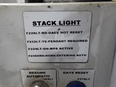 Stacklight Control Panel