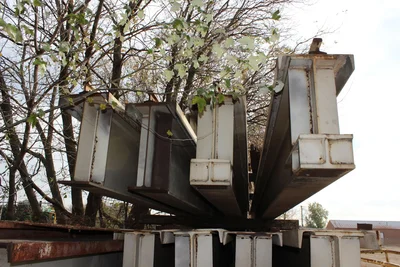 5 Sets of Crane Run Way - I Beams
