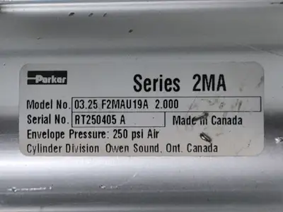 USED PARKER FILTRATION F2MAU19A