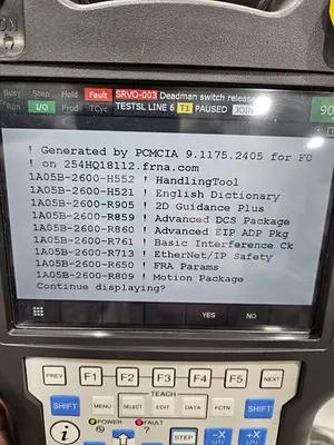 USED FANUC M-710IC/50