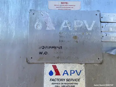 Used APV/CREPACO _UNKNOWN_ Heat Exchangers Illinois US | Aaron Equipment #180116