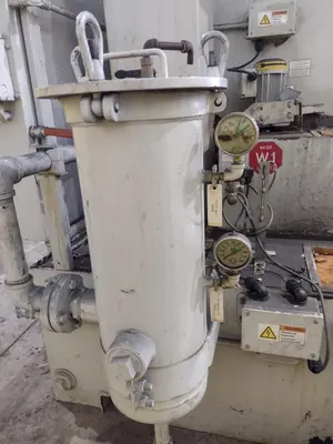 40" X 40" BETTER ENGINEERING MODEL #F4000-LXP ROTARY TABLE PARTS WASHER: YOBRO #24041