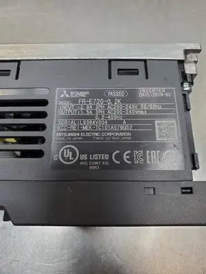 Used Mitsubishi _UNKNOWN_ Variable Speed Drives South Carolina US | Palmetto Automation #1786989