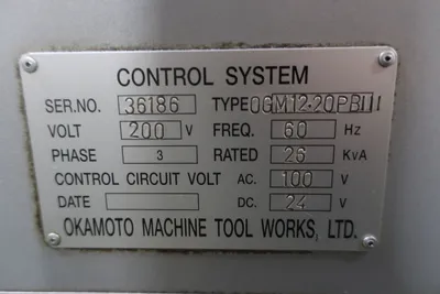 2014 OKAMOTO OGM 1220PBIII GRIND X CNC GRINDER | CNC EXCHANGE (12)