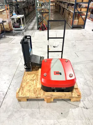 USED GRENZEBACH AGV, AUTOMATED GUIDED VEHICHLE, PICKER MOVER