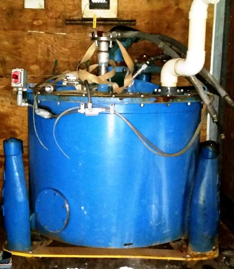 (2) Sanborn 30 x 18 perforate basket centrifuges, 316SS.