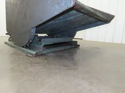 Wright Self Dumping Hopper 1 Yd Capacity 4000lb 7 Gauge Steel