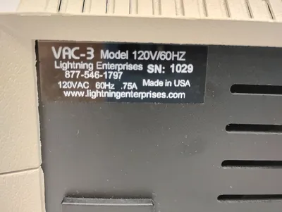 USED Lightning Enterprises Vac-3