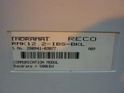 USED REXROTH INDRAMAT RMK12.2-IBS-BKL