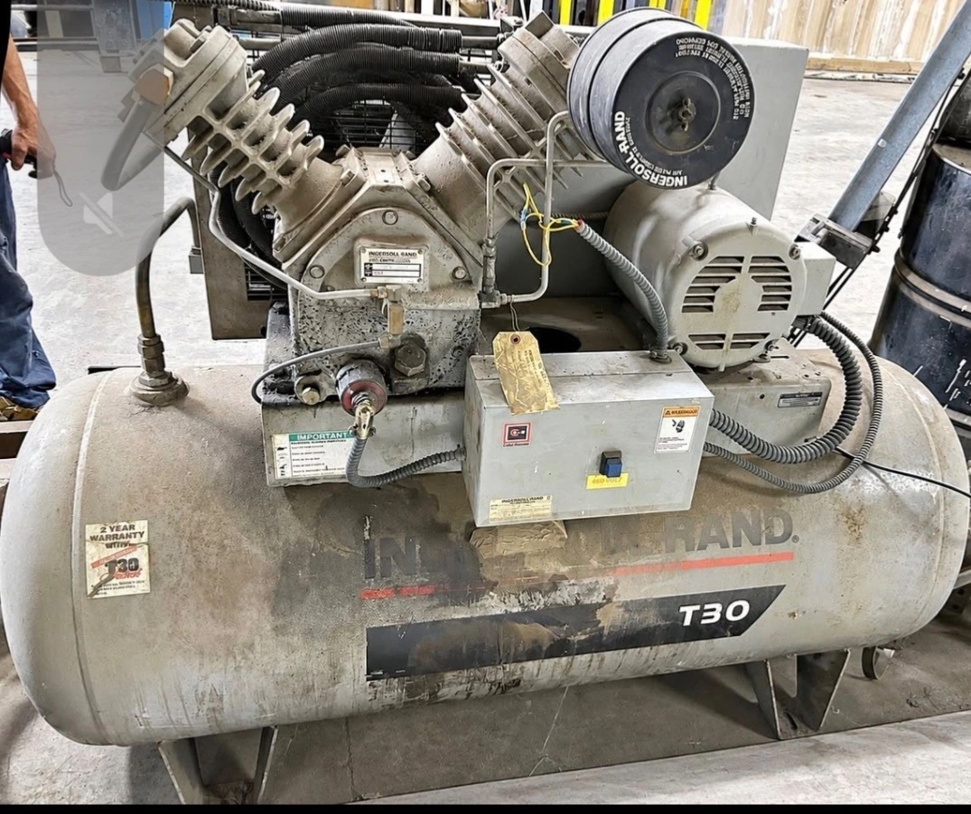 Used INGERSOLL RAND T30 Lubricated Reciprocating Air Compressors Massachusetts US | ARC Equipment Corp #1331883