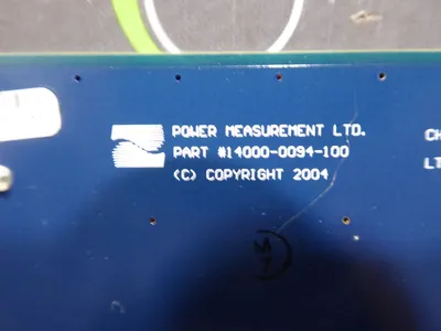 Siemens / Power Measurement LTD 14000-0094-100 Operatur Keypad Assembly Used
