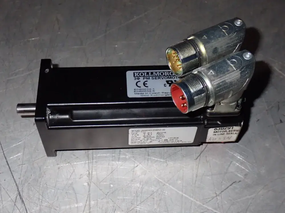 Used KOLLMORGEN AKM24DENBN200 Servo Motors | HGR 24 #730881