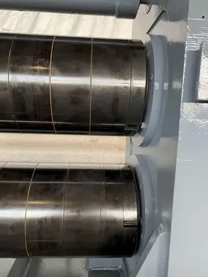120" X 10" PM SLITTER HEADS. STOCK # 0787824