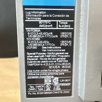USED Siemens FXD63B200