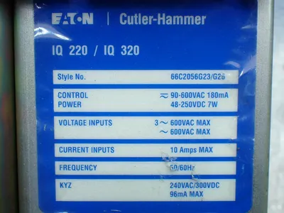 Used CUTLERHAMMER 66C2056G23/G26 Electrical Panels | HGR 24 #741453
