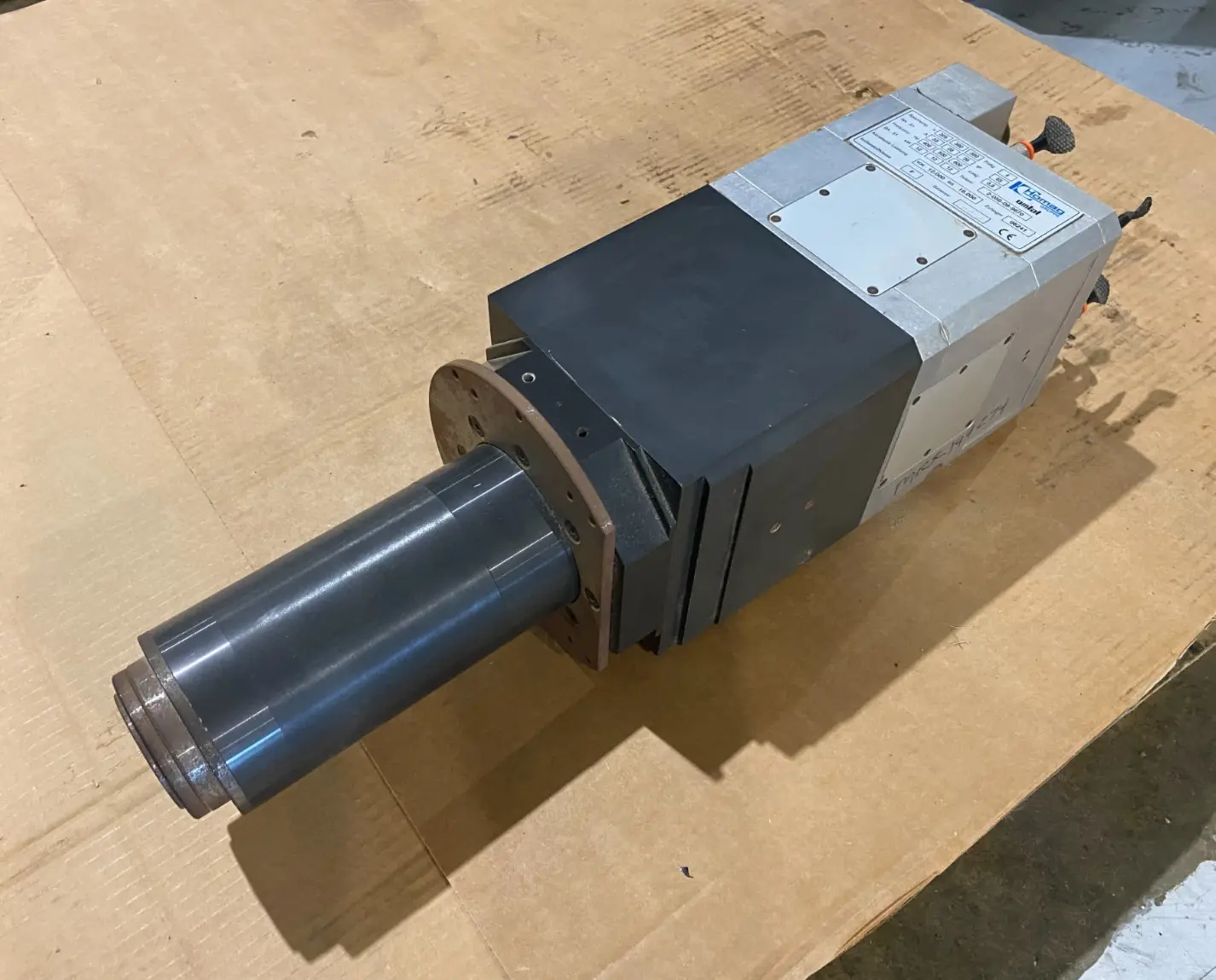 USED OMLAT HOMAG MOTORIZED SPINDLE 18000 MAX RPM 12KW