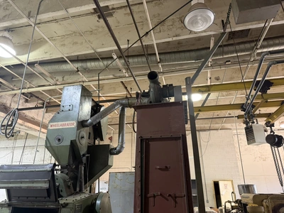Used WHEELABRATOR TUMBLAST BATCH C DEBURRING MACHINE Tumble Shot Blaster (Tumblast) Indiana US | Miedema Asset Management Group #1574654
