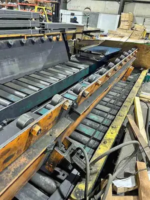 74" x 0.375" x 60,000 Lb Herr Voss Cut To Length Line