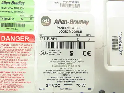 Used ALLEN BRADLEY _UNKNOWN_ Automation Control (HMI) Indiana US | Arrow Industrial #1445175