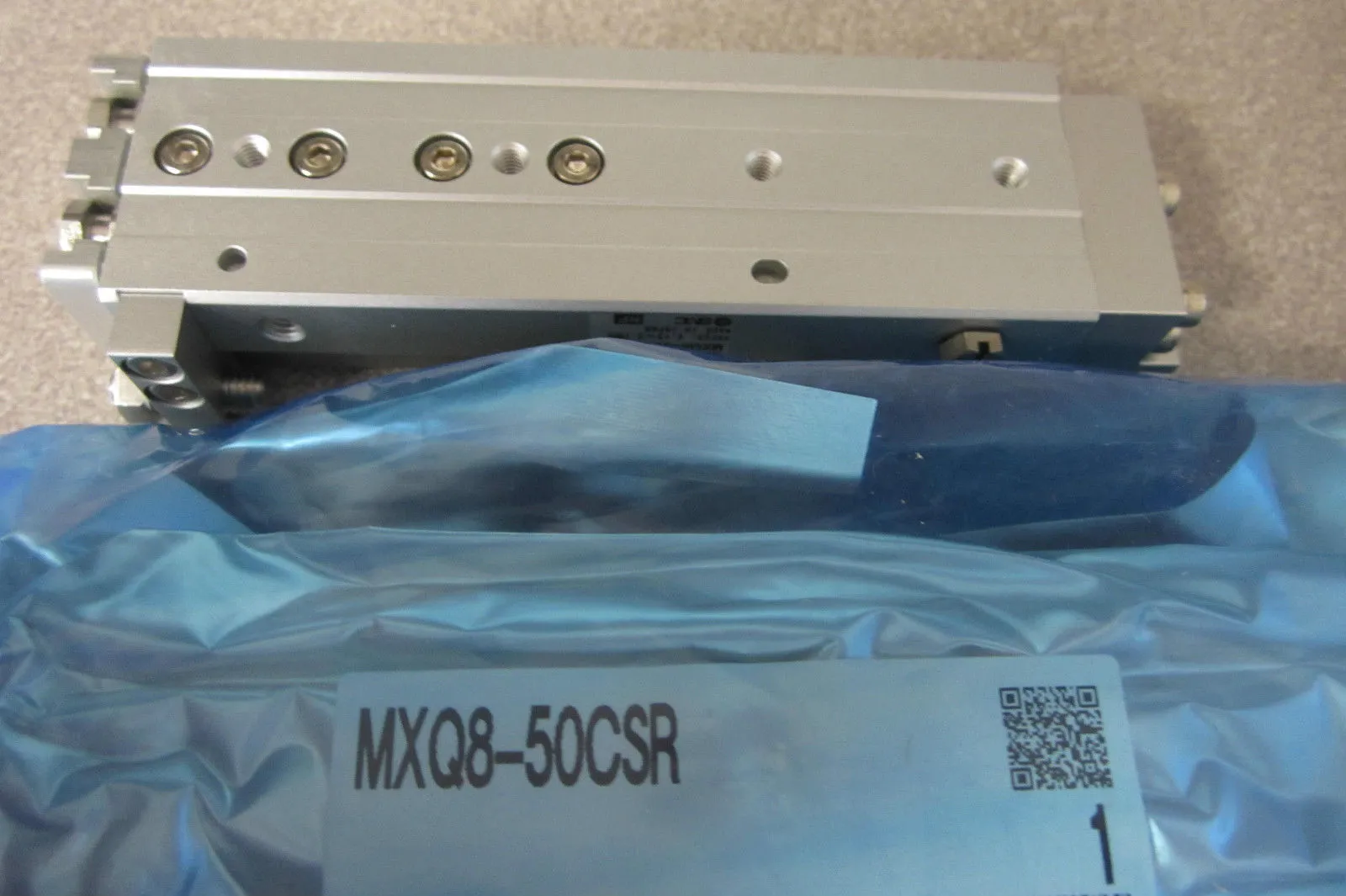 NEW SMC MXQ8-50CSR SLIDE TABLE CYLINDER MXQ850CSR