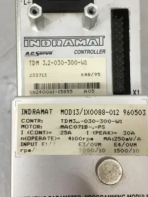 USED INDRAMAT TDM 3.2-030-300-W1
