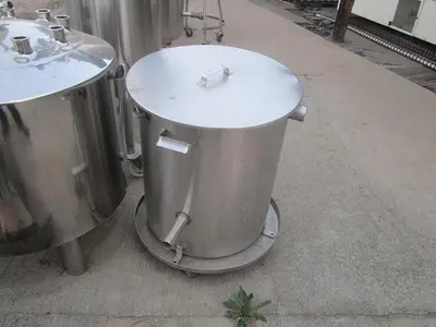 Tank, 35 Gallon, S/st, 20" x 24", DB/CT #S739593