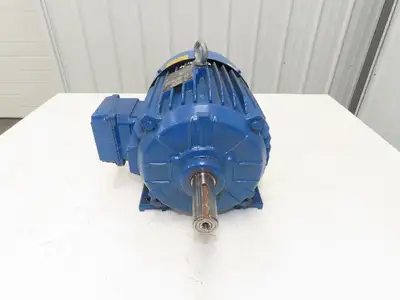 Elektrim 15041 CC025A AC Motor 7.5Hp 1750rpm 230/460v 3ph 213T TEFC