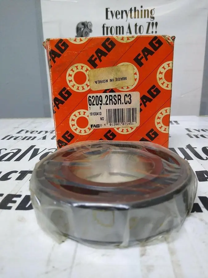 Used FAG 6209-2RSR-C3 Bearings | Surplus Asset Holdings #1190026