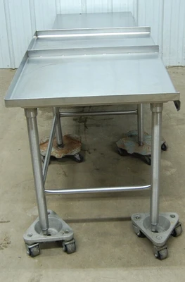142-0828 93" x 26" Stainless Steel Heavy Duty Equipment Table