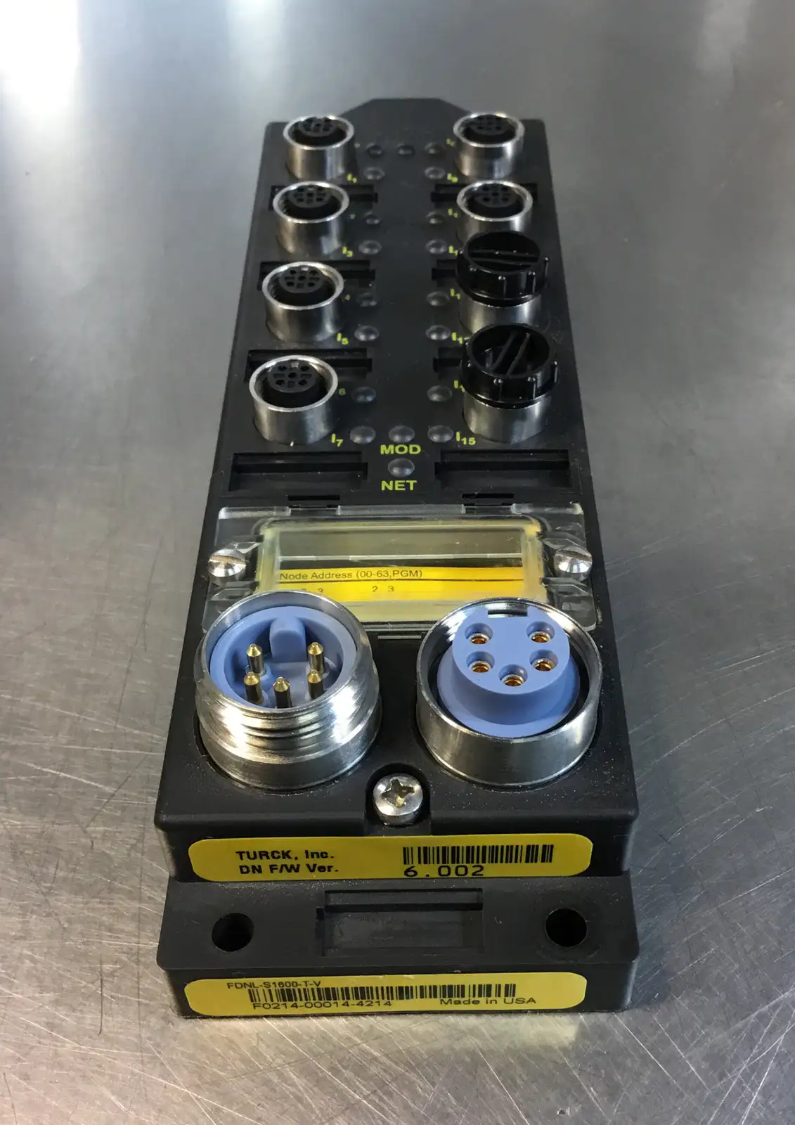 Used Turck Turck FDNL-S1600-T-V PLC Processors South Carolina US | Palmetto Automation #1319532