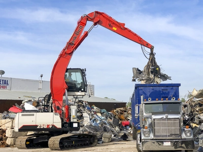 2026 LINK BELT EXCAVATORS 250 X4 SCRAP LOADER Material Handlers | Mid South Machinery (3)