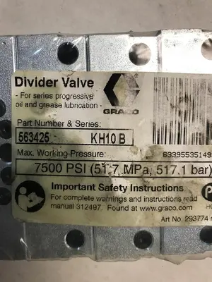 Used GRACO 563426 Pump & Valve Parts Ohio US | Surplus Asset Holdings #1241210