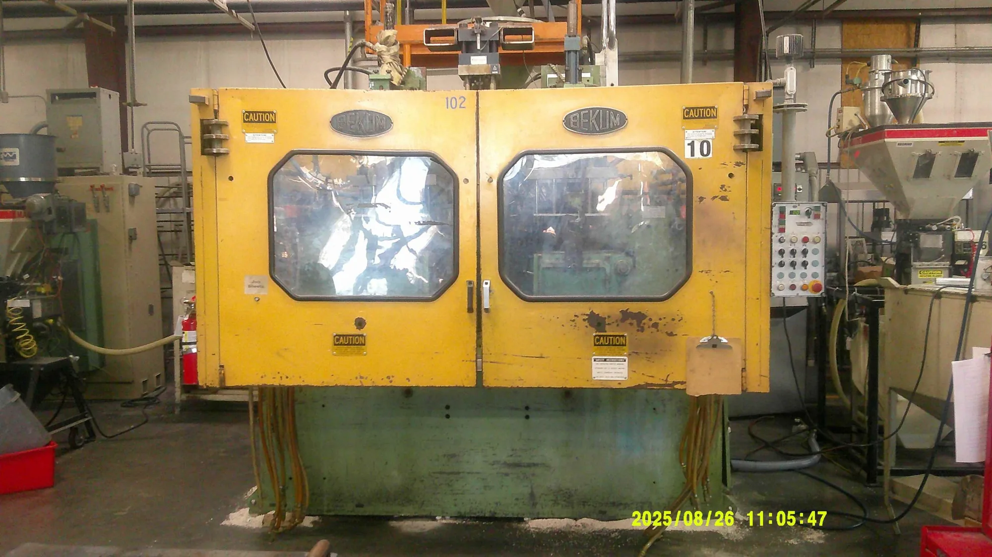 Bekum Model H-151M Dual Shuttle Blow Molder