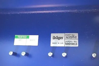 USED DRAGER 4205810 QUADGARD CONTROL UNIT C 22.2 NO.152