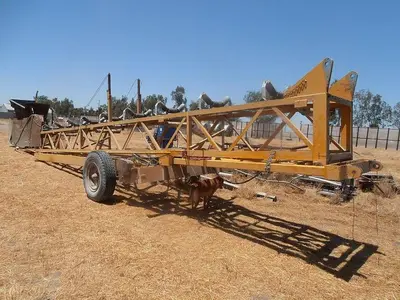 Conveyor, Belt, 30" x 70', Radial Stacker, Truss Frame #C739938